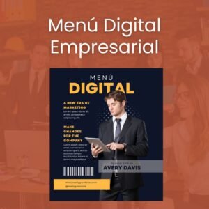 Menú Digital Empresarial
