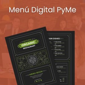 Menú Digital Pyme